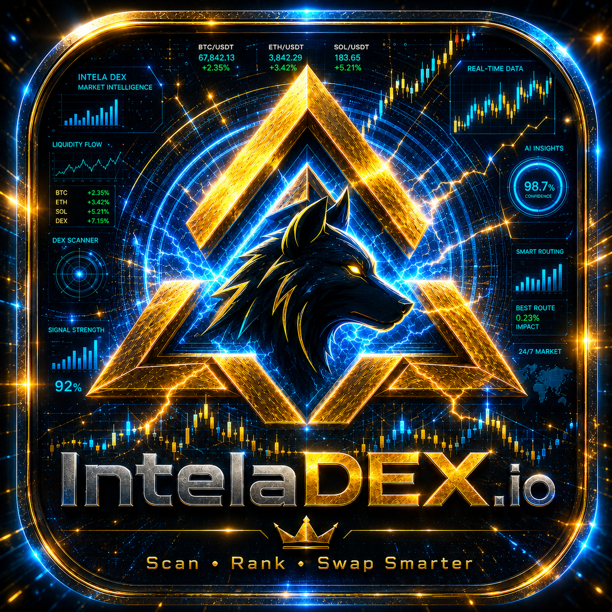IntelaDEX dashboard preview